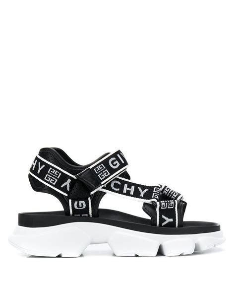 givenchy g flat sandals|givenchy jaw chunky sandals.